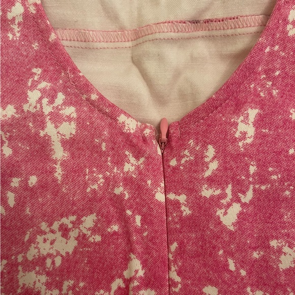 Low Back Pink Mini Dress - Picture 6 of 8